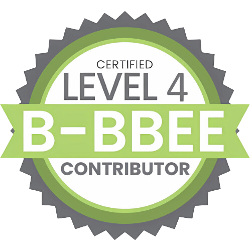 Level 4 B-BBEE contributor badge